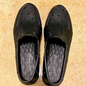 NWOT Mens Sperry STS23387 Black Size 13